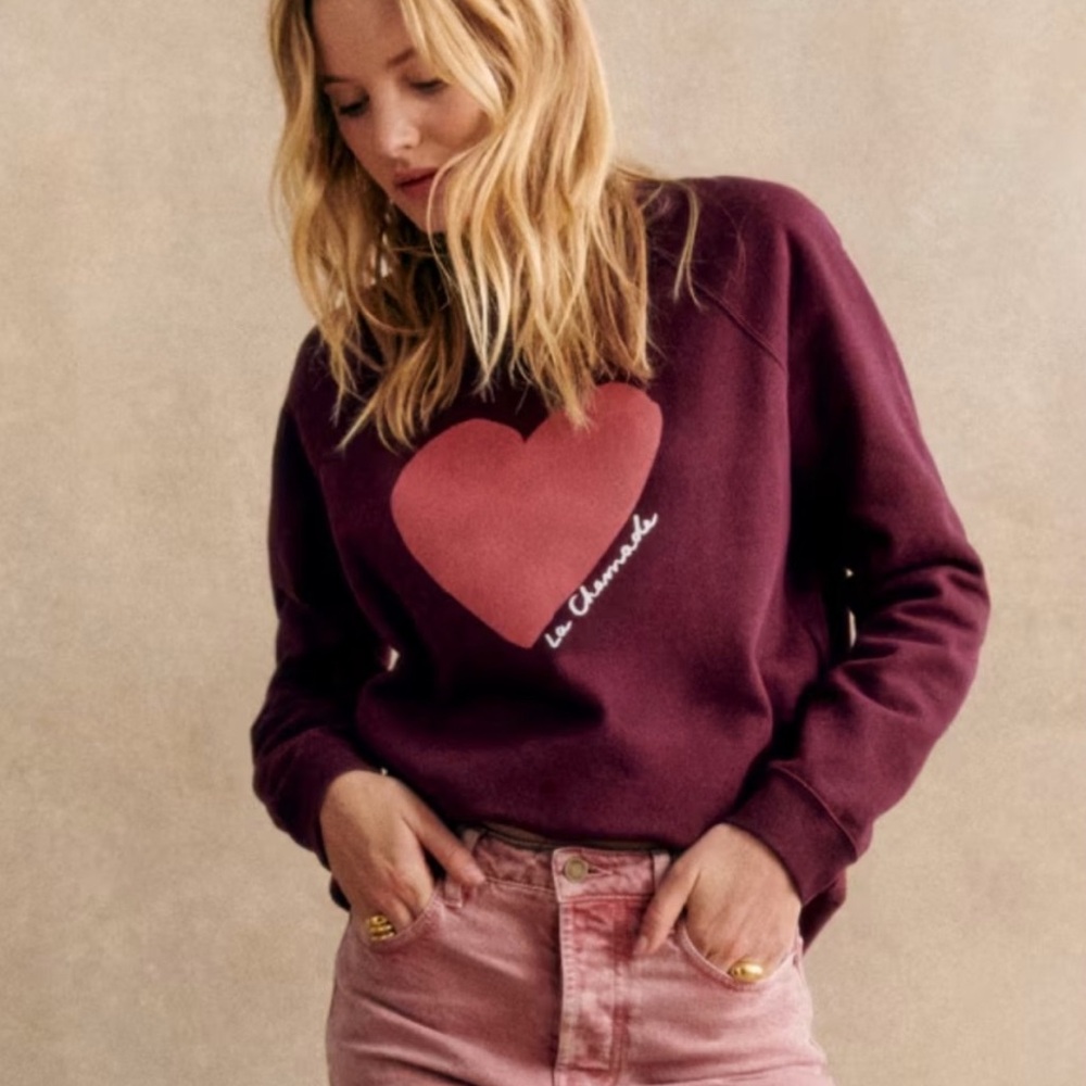 Sezane La Chamade Sweatshirt Size S